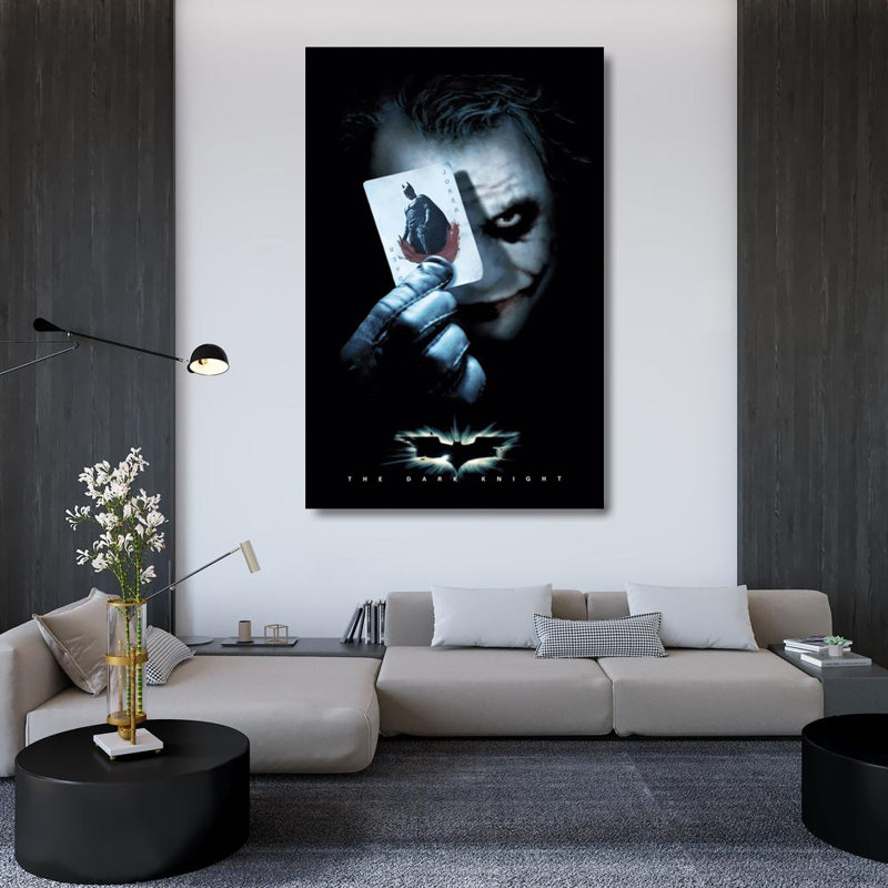 Joker joker, 48'' H x 31'' W
