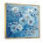 Toile avec cadre flottant or