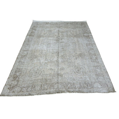 Naylan One-of-a-Kind 7'10" X 10'8" Wool Area Rug in Beige