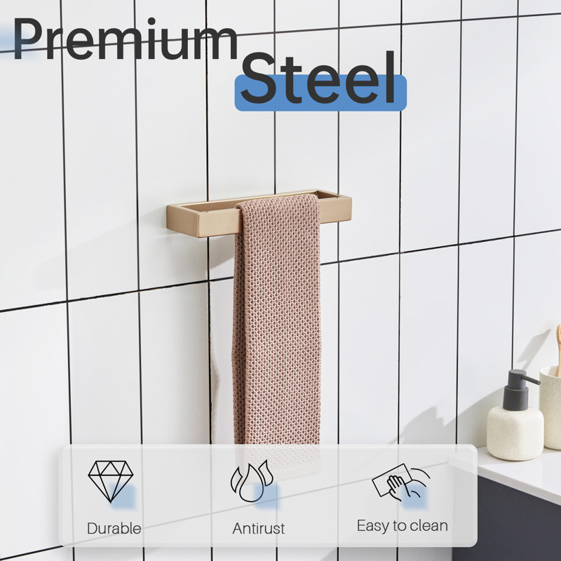 5 Piece Bathroom Hardware Set, Champagne Bronze