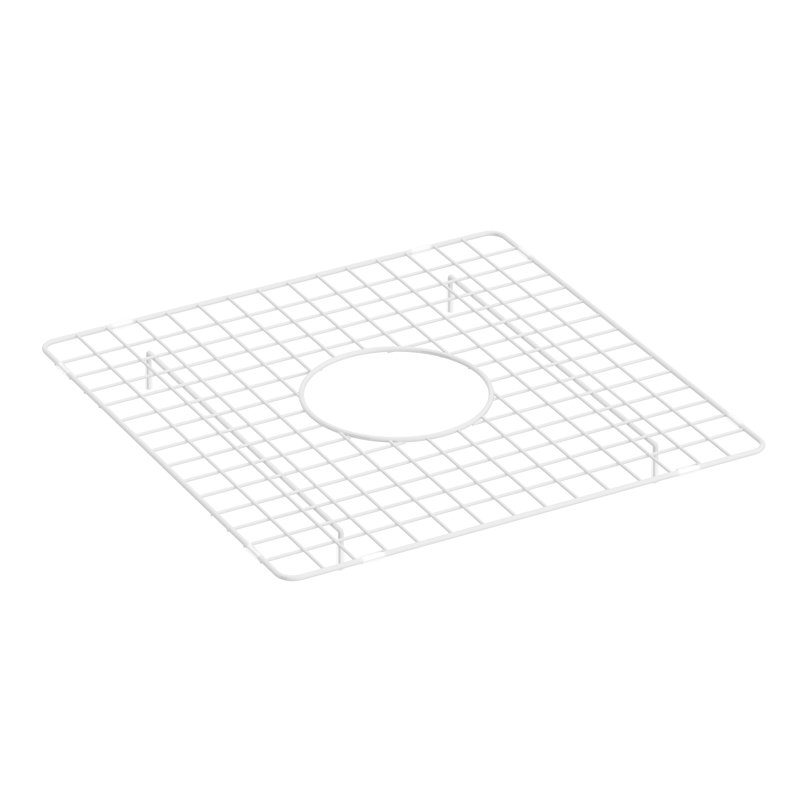 Wire Sink Grid for Kitchen Sink, White