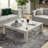 Simple design sense solid wood coffee table