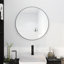 Grand miroir rond 24 po