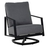 Prism Cushioned Lounge Swivel Rocker Chair