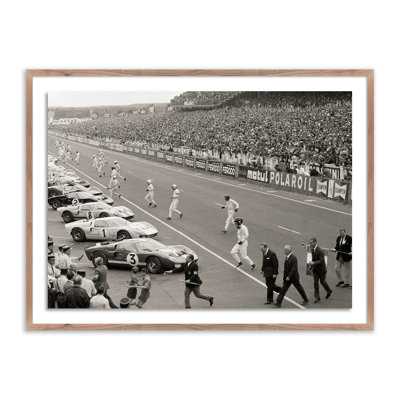 Start Of The Le Mans Race Print by Getty Images
