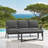 2-Piece Aluminum Outdoor Lounge Chair With Olefin Fabric Cushion-1295007247