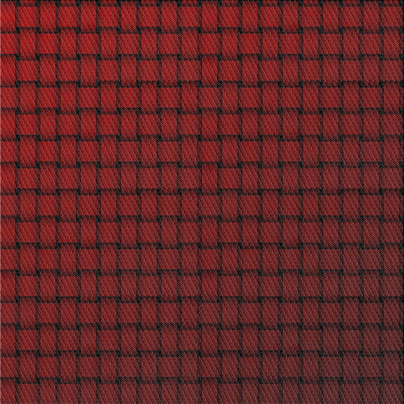 Tapis de zone marron à motifs, Carré 6 pi