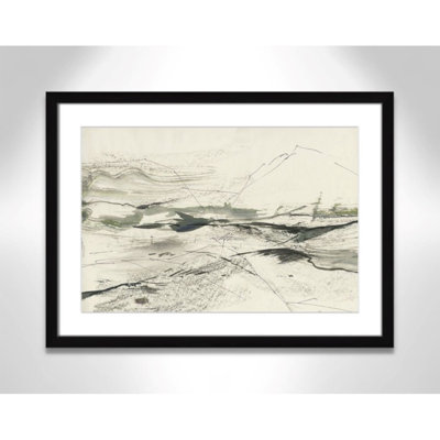 Green Sketches Print by PI Studio