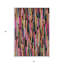 Tapis intérieur lavable rayé rose 3 pi x 5 pi HomeRoots