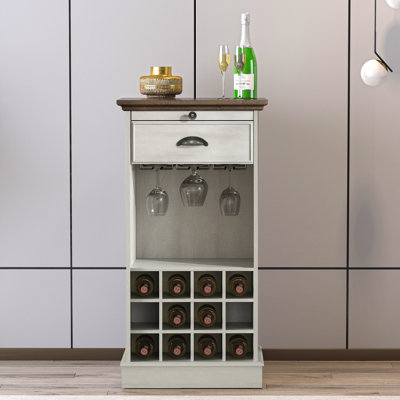 Deliyah Bar Cabinet by Charlton Home