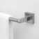 GlideRite Avalon Collection 4-Piece Bathroom Hardware Set - 9024-KIT-SQ