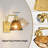 Vintage Wireless Rechargeable Armed Sconce with Remote and Bulb