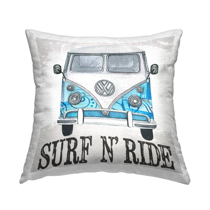 Coussin extérieur Surf N 'Ride Summer Bus