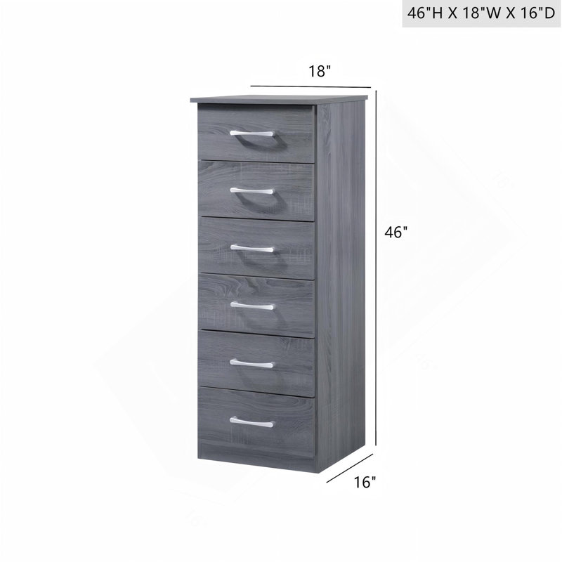 Commode pour la lingerie Boston G023-LC, gris