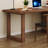 Nut-brown Rectangular Solid Wood desk-404251238