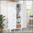Versatile Multi-Functional Storage Cabinet With Adjustable Shelves And Multiple Compartments For Various Spaces