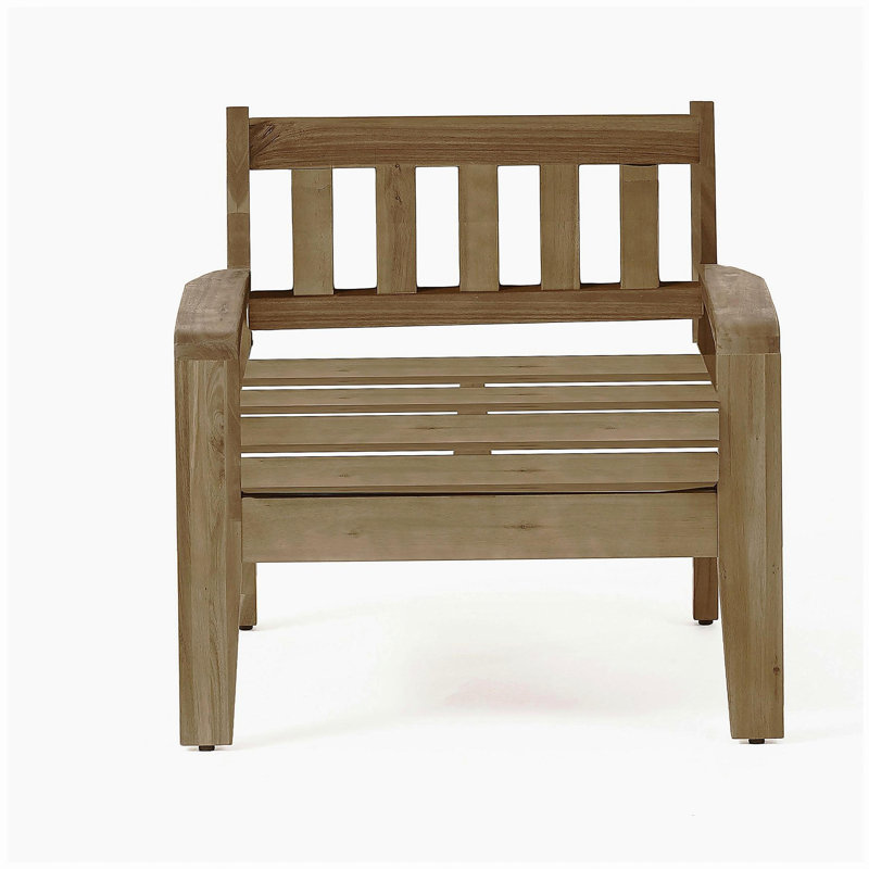 Fauteuil club Grenade, Gris