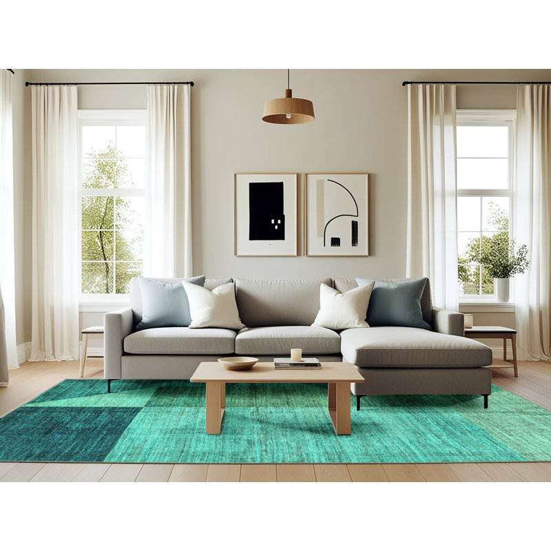 Hippel Performance Indoor Rug, Rectangle 6' x 9'