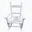 Children's Solid Hardwood White Rocking Chair-661720314
