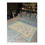 Tapis beige tissé à motif floral lavable Mosso-250202958
