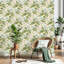Peler et coller papier peint terrasse jungle tropicale feuilles montagne riz terrasses-1781864269
