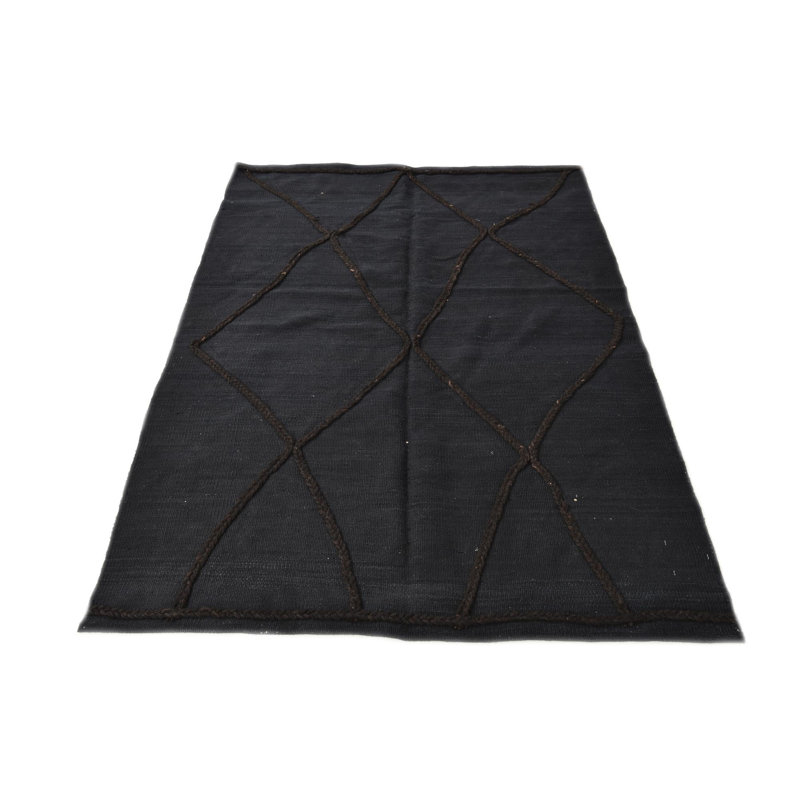 Tapis noir 4x6 Phillippi