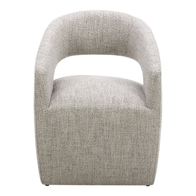 Camino Performance Fabric Rolling Arm Chair