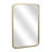 Nuvelle Rectangular Gold Metal Framed Wall Mirror | Studded |
