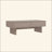 Ella 47" Modern Coffee Table with 2 Drawers in Mocha-1135852405
