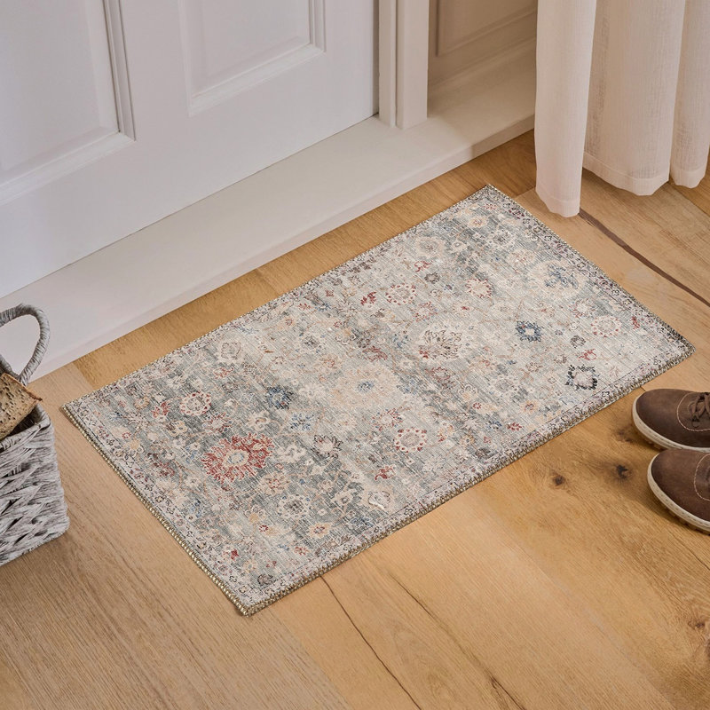 Majestic GC_RYL1003 Green 2 Ft. X 3 Ft. Area Rug, Rectangle 2' x 3'