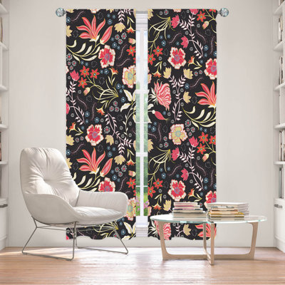 Delaughter Room Darkening Curtain Pair