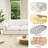 Hibo 143'' Upholstered Sofa, Oversized Cloud Modular Sectional Sofa Down Filled Comfort Modular Couch with Removable Cover for Living Room Office Apartment-1073562612