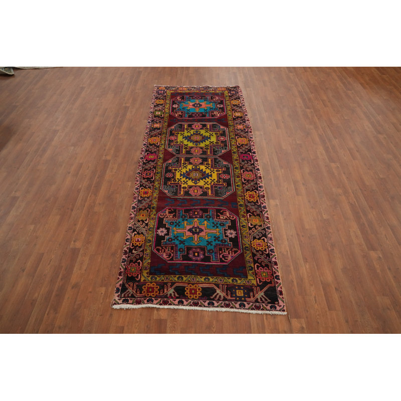Tapis de couloir traditionnel éléphant
