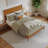 Bromwyn Mid Century Modern Solid Wood Low Profile Platform Bed-1193374130-1193374131