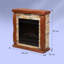 Lienz Klarstein 60cm W Brown Electric Fireplace