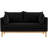 Langham Lewellen 66" Linen Textured Fabric Loveseat-98497689