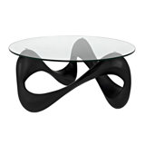 Orion Glass Top Coffee Table