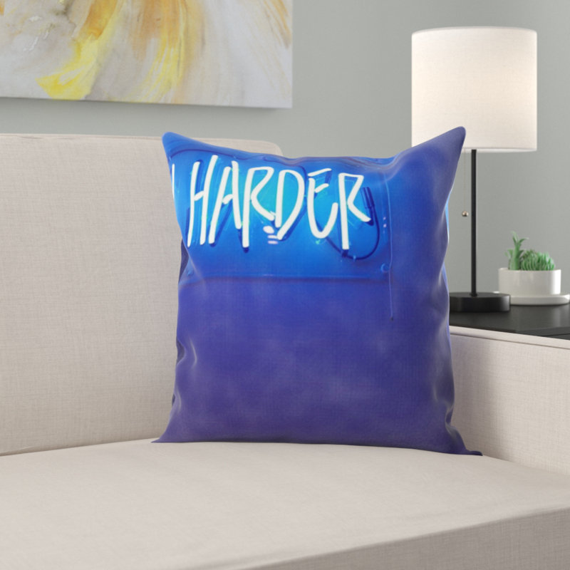 Microsuede Throw Pillow