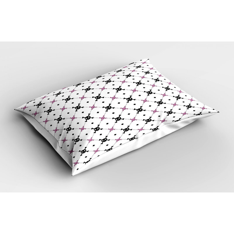 Polyester Geometric Sham Set, Twin