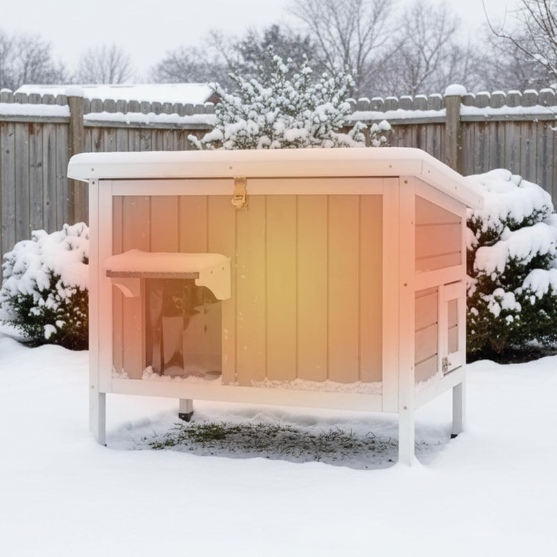 Maison de chat insultée