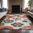 Machine Washable Indoor/Outdoor Kimberlin ACN2179 Floral Rug-113434429