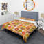 Ensemble de housse de couette Mid-Century - Abstract Retro Geometric VI-40703433