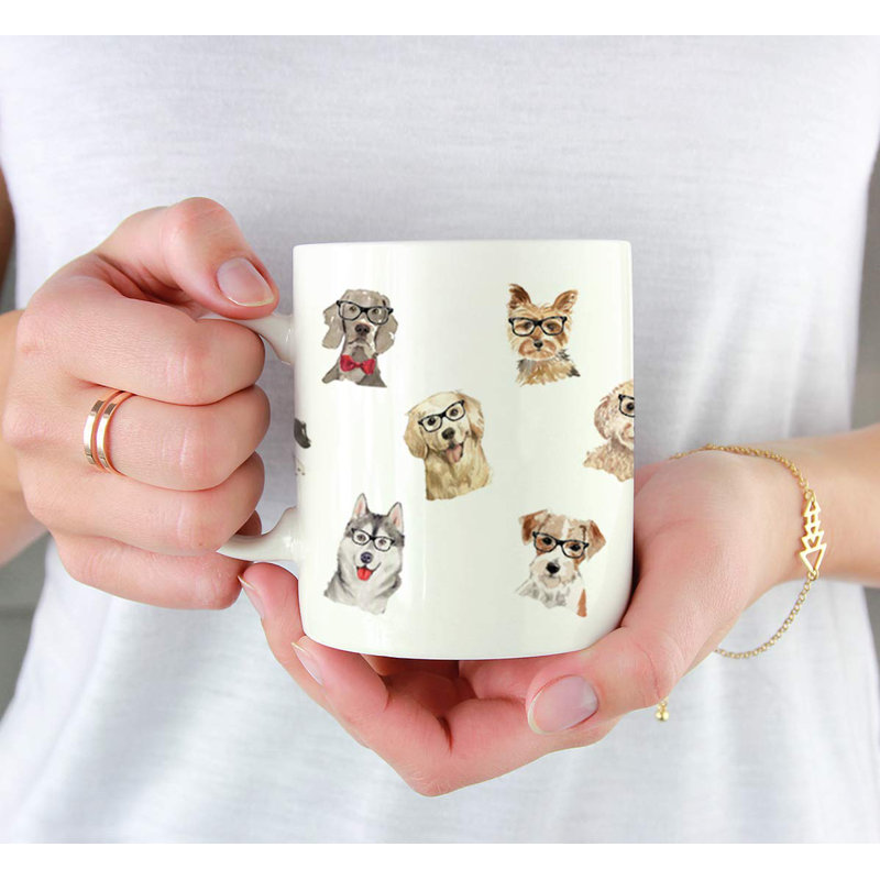 Grande tasse à café pour les races de chiens Nadya