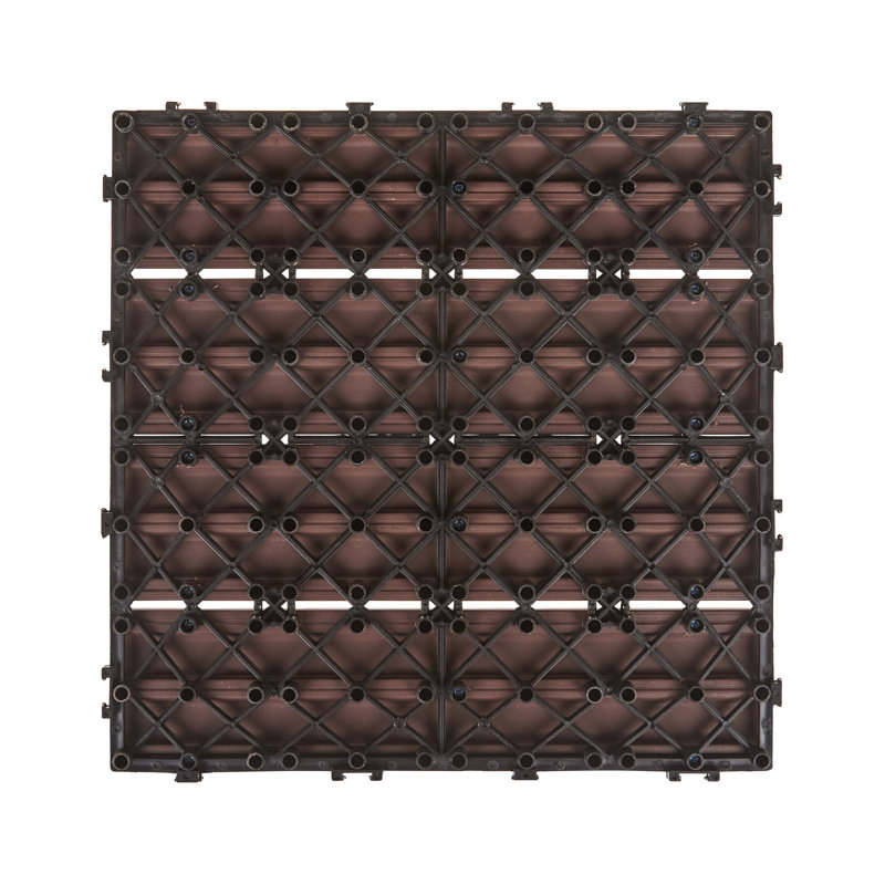Outdoor Flooring ATESSA Wood-Plastic Composite (WPC), Brown