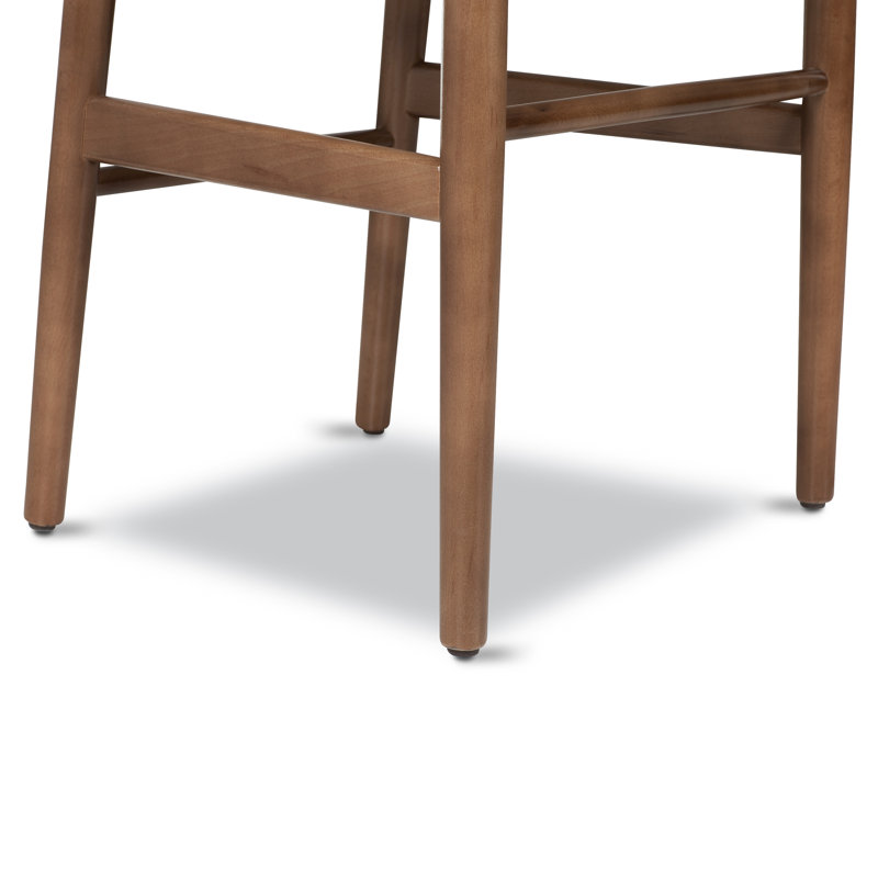 Chaise en bois massif Wyn, Complètement noir, 2