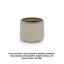 Pot à fleurs en chêne américain blanc pour patio, jardin, rebord de fenêtre et plus (4 pièces)