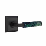 Select Round Door Lever with Square Rosette