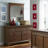 Commode 7 tiroirs avec miroir