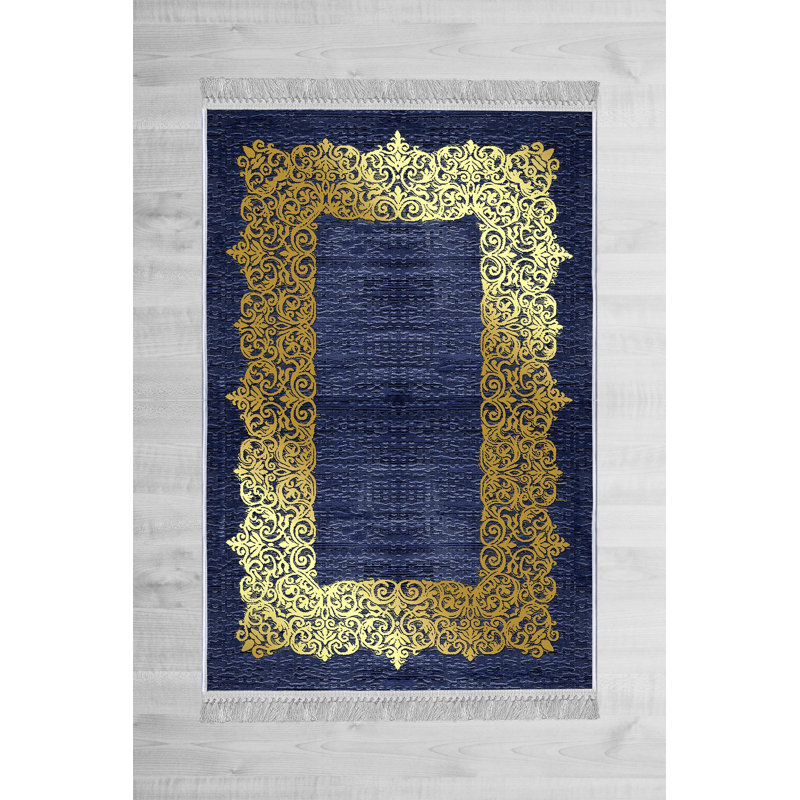 Luxurious Velvet Area Rug (4.6 x 7.2 ft), 100% Antibacterial Fabric, Non-Slip Cotton Backing, Pile Height: 0.4 in | Machine Washable, 3D Digital Print Design | Perfect for Living Room & Bedroom Decor, Soft & Durable