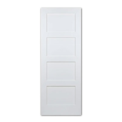 Portes Milette - Shaker apprêté | Porte intérieure à dalle pleine | Artisanat canadien